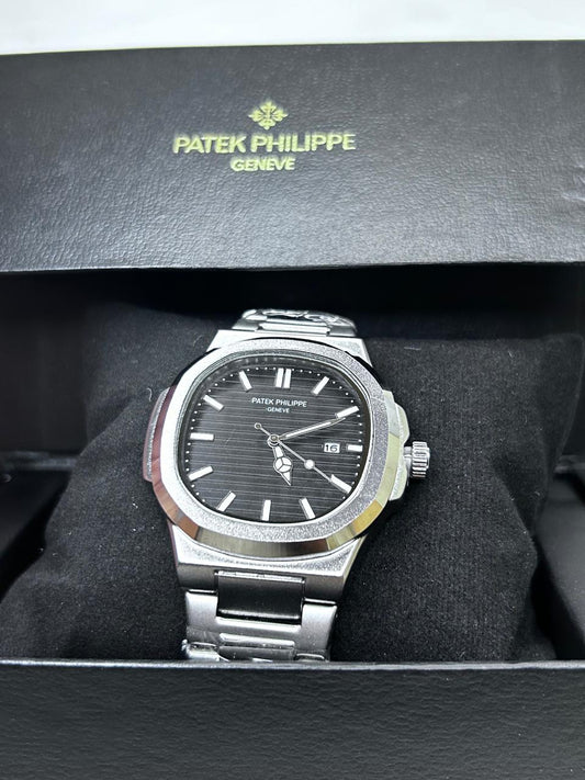 Patek Philippe Nautilus Grey Dial - Stainless Steel Luxury Watch