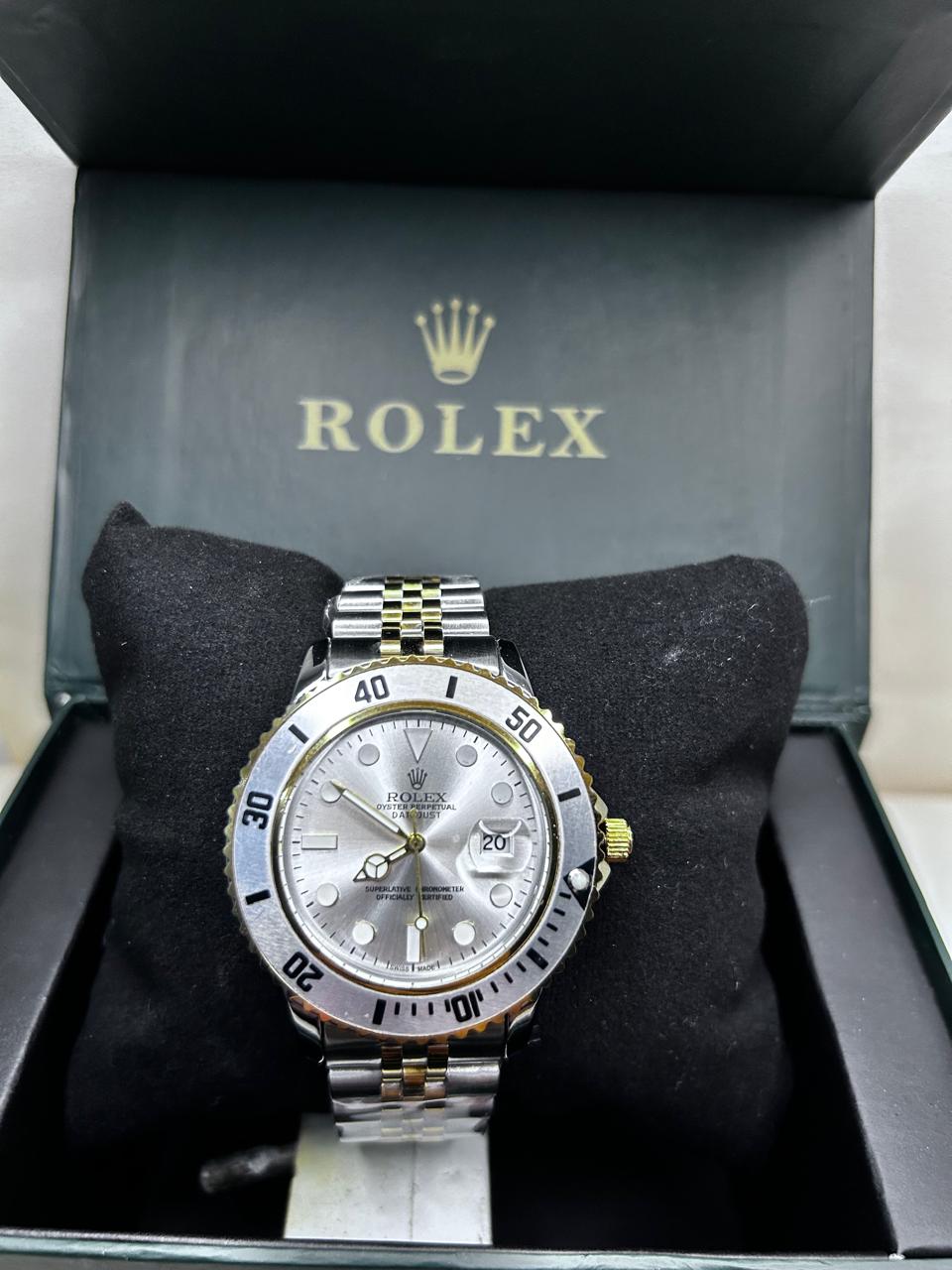 Rolex Yacht-Master Two-Tone - Silver Dial Luxury Sports Watch