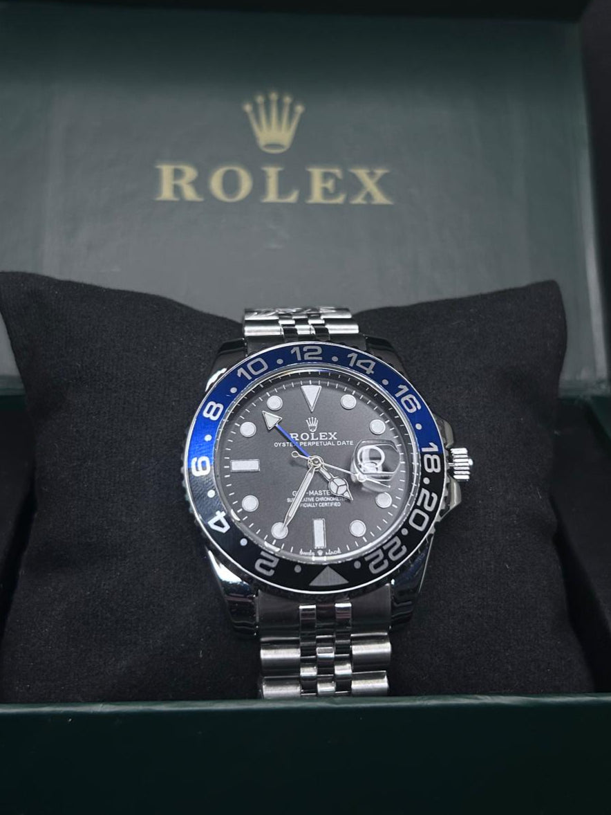 Rolex GMT-Master II Batman - Blue Black Bezel Steel Watch